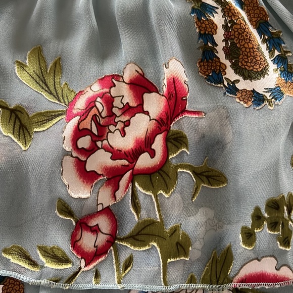 Alice + Olivia Floral Waylon Mini Dress - Picture 8 of 8